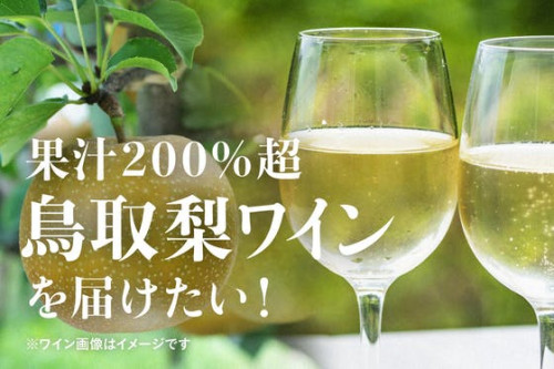 果汁200％超え！「鳥取梨ワイン」を全国に届けたい！【梅津酒造の挑戦】