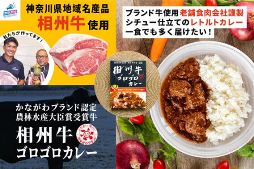 【神奈川の地域食応援】稀少ブランド牛「相州牛」を使ったこだわりのカレーをお届け！