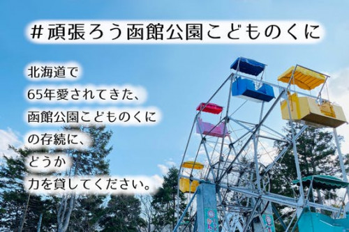 日本最古の観覧車がある、函館公園「こどものくに」の存続に皆様の力を貸してください