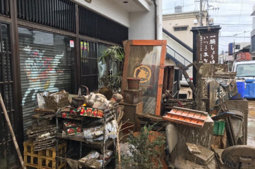 令和2年熊本豪雨で老舗醸造元の店舗が壊滅。創業の地で再び店舗を復活させたい。