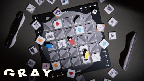 対戦型宝探しボードゲーム「GRAY」