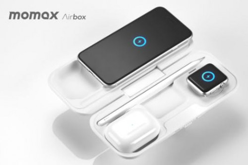 【MOMAX airbox】Apple製品専用折り畳み4in1モバイルバッテリー