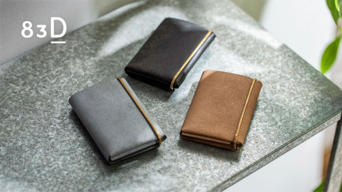 デザイナーのわがままが詰まった、スラスラ使えるカードサイズのお財布!